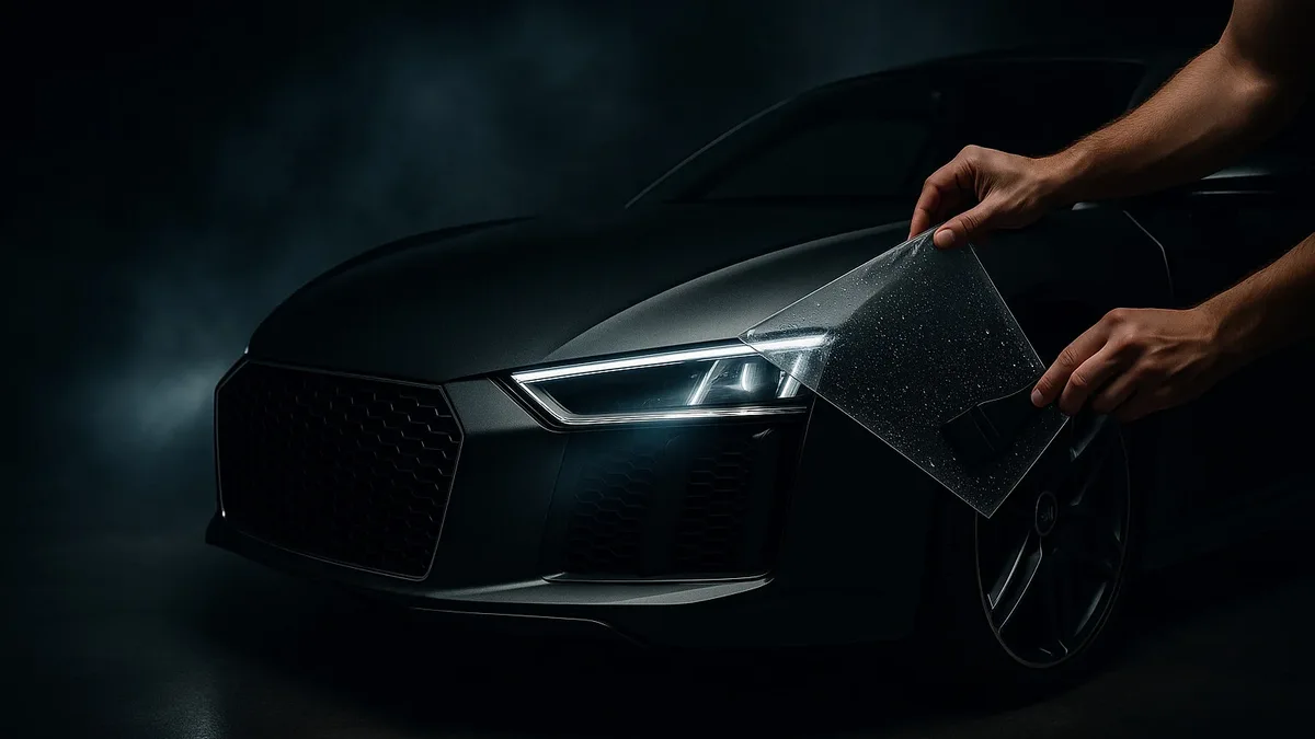 Audi R8 mit XPEL Lackschutzfolie